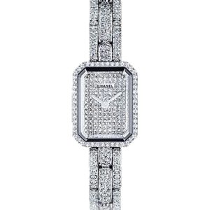 Alternative view of Chanel Premiere Collection Watch 18K White Gold Diamonds Bracelet H2437