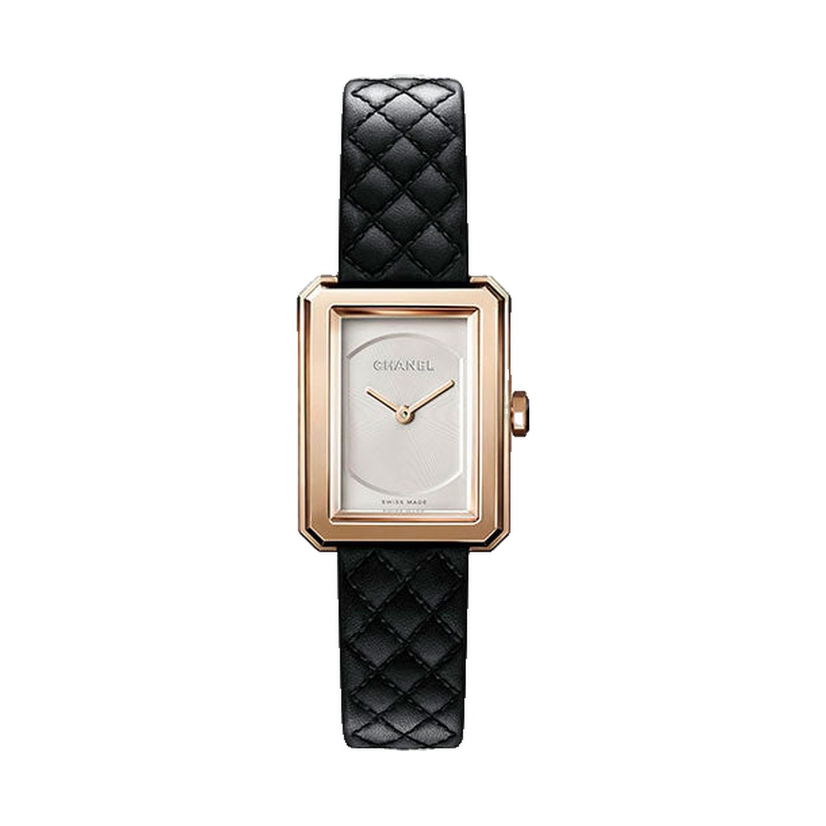 Chanel BOYFRIEND Quartz Small 18K Beige Gold Opaline H6587