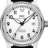 IWC Pilot’s Watch Mark XVIII 40mm Steel Silver Black Calfskin IW327012