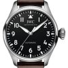 IWC Big Pilot’s Watch 43 Steel Black Brown Calfskin IW329301
