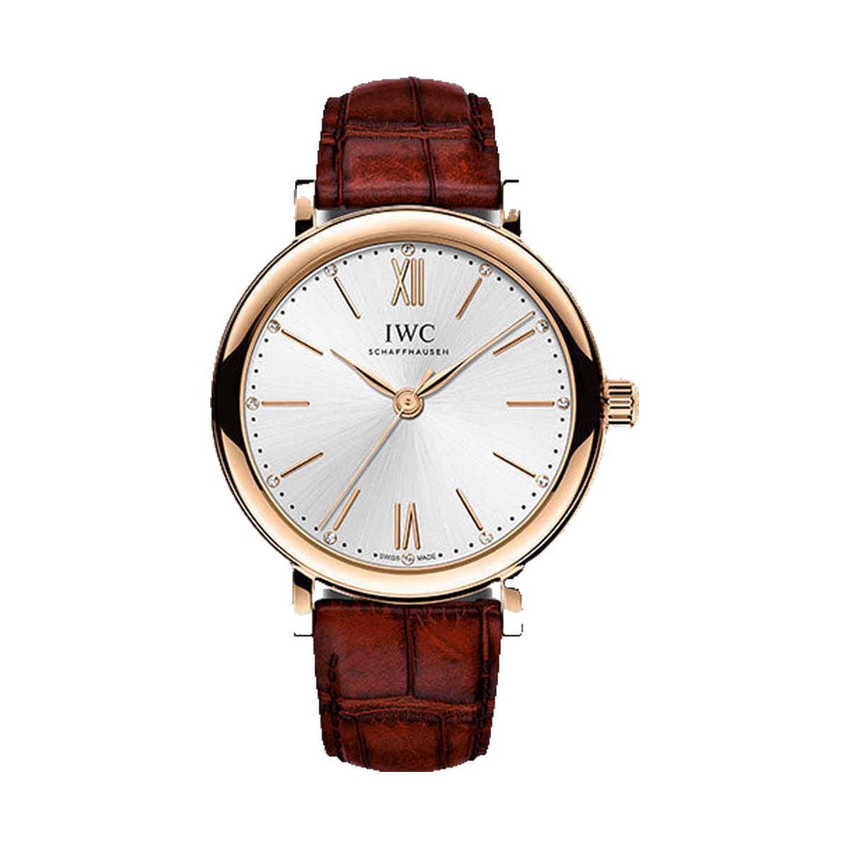 IWC Portofino Automatic 34mm 5N Gold Burgundy IW357401