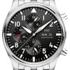 IWC Pilot’s Watch Chronograph 43mm Steel Black Bracelet IW377710