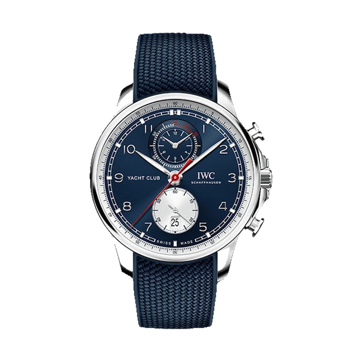 IWC Portugieser Yacht Club Chronograph Edition Orlebar Brown Steel Blue IW390704