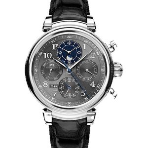 Alternative view of IWC Da Vinci Perpetual Calendar Chronograph 43mm Steel IW392103