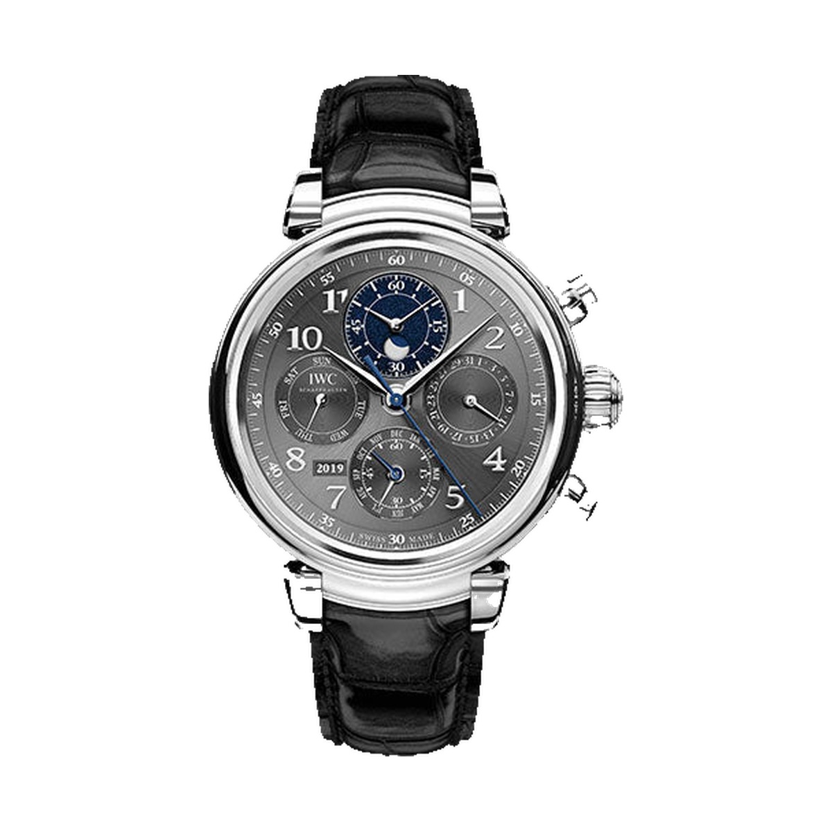 IWC Da Vinci Perpetual Calendar Chronograph 43mm Steel IW392103