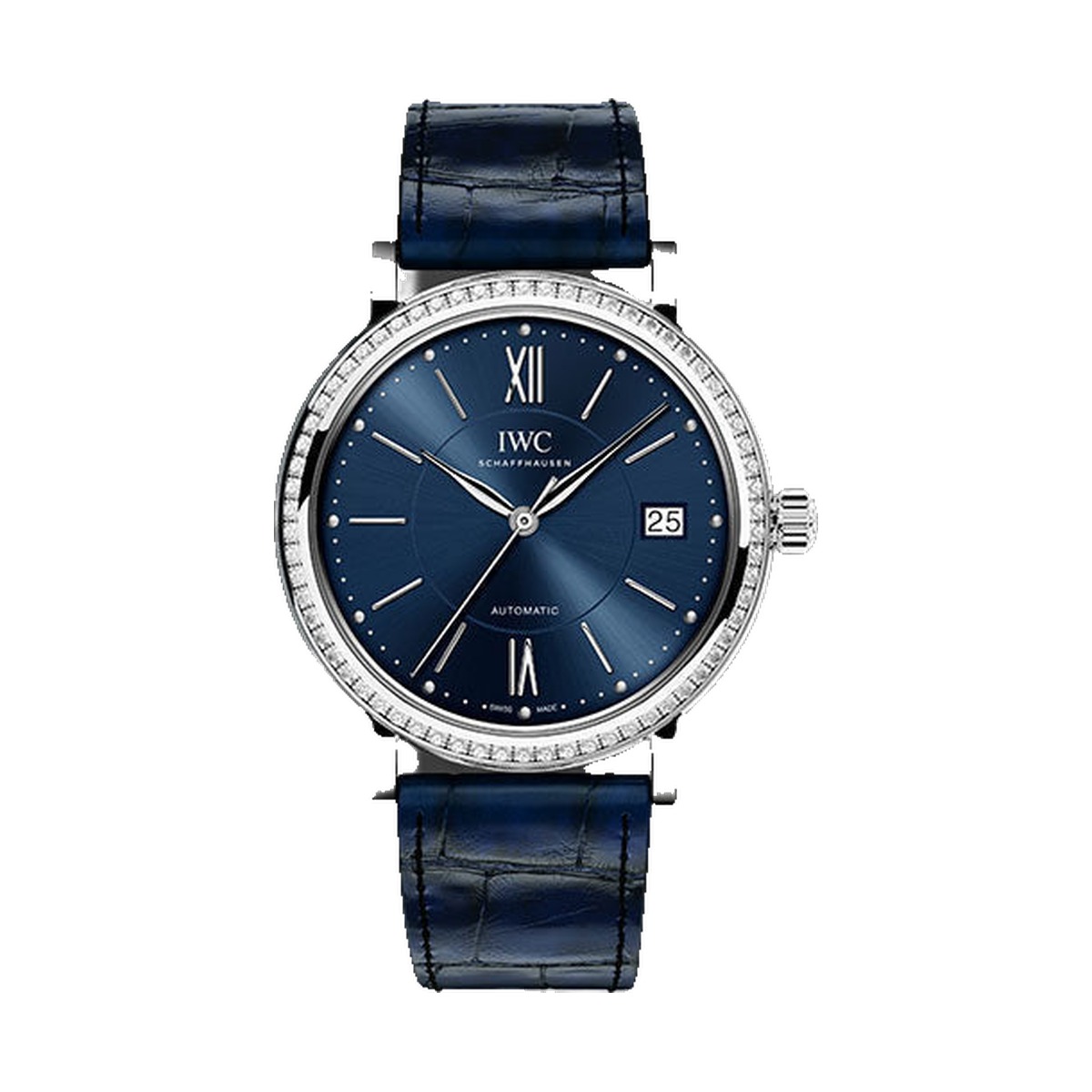 IWC Portofino Automatic 37mm Steel Diamond Blue IW458111