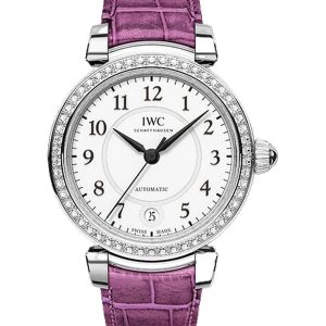 Alternative view of IWC Da Vinci Automatic 36mm Steel Silver Raspberry IW458308