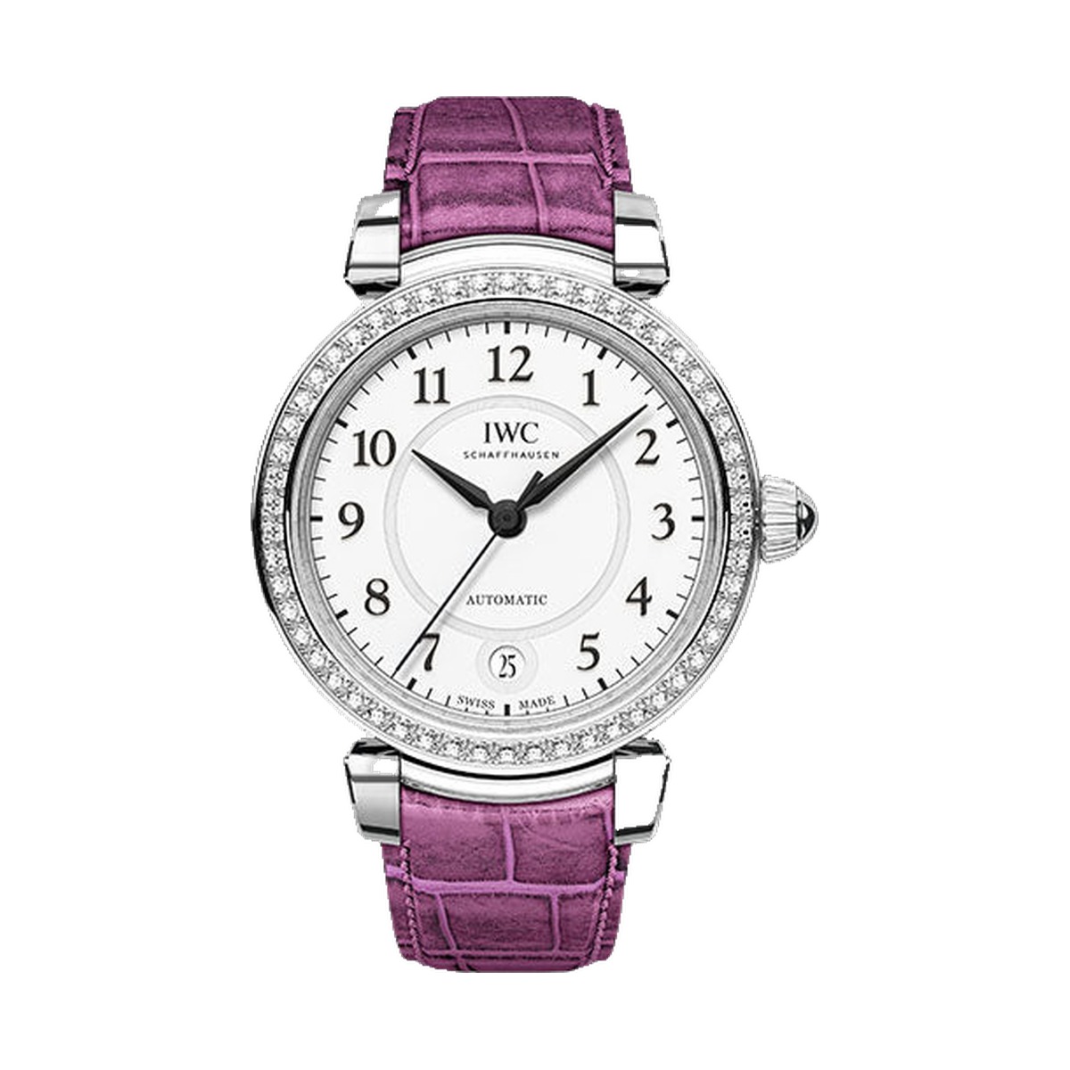 IWC Da Vinci Automatic 36mm Steel Silver Raspberry IW458308