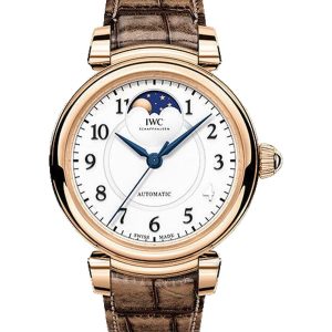 Alternative view of IWC Da Vinci Automatic Moon Phase 36mm 5N Gold Bronze IW459308