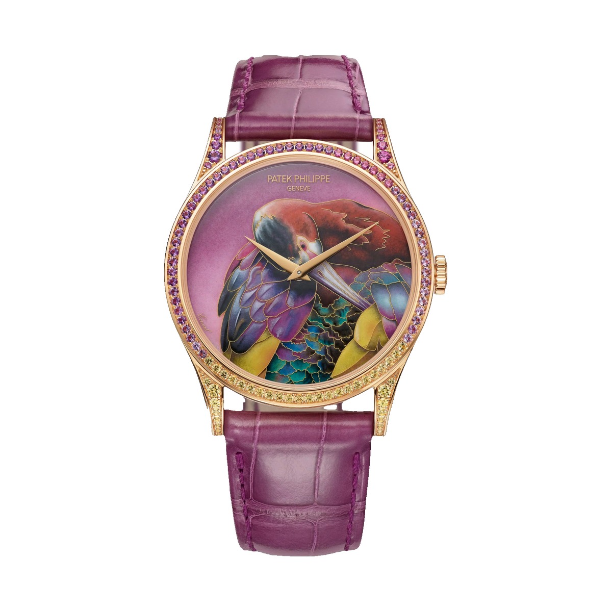 Patek Philippe Calatrava Rose Gold White-Faced Ibis 5077/213R-001