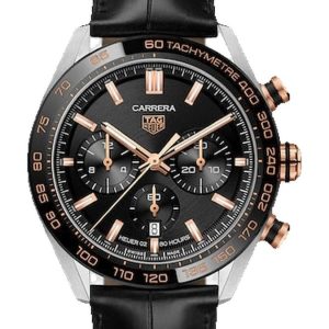 TAG Heuer Carrera Calibre Heuer 02 44mm Rose Gold Accents CBN2A5A.FC6481