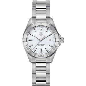 Alternative view of TAG Heuer Aquaracer 300M 27mm Quartz Ladies MOP WBD1411.BA0741